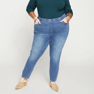Universal Standard Jeans ComfortDenim Don't Call Them Jeggings Blue Size 14/16